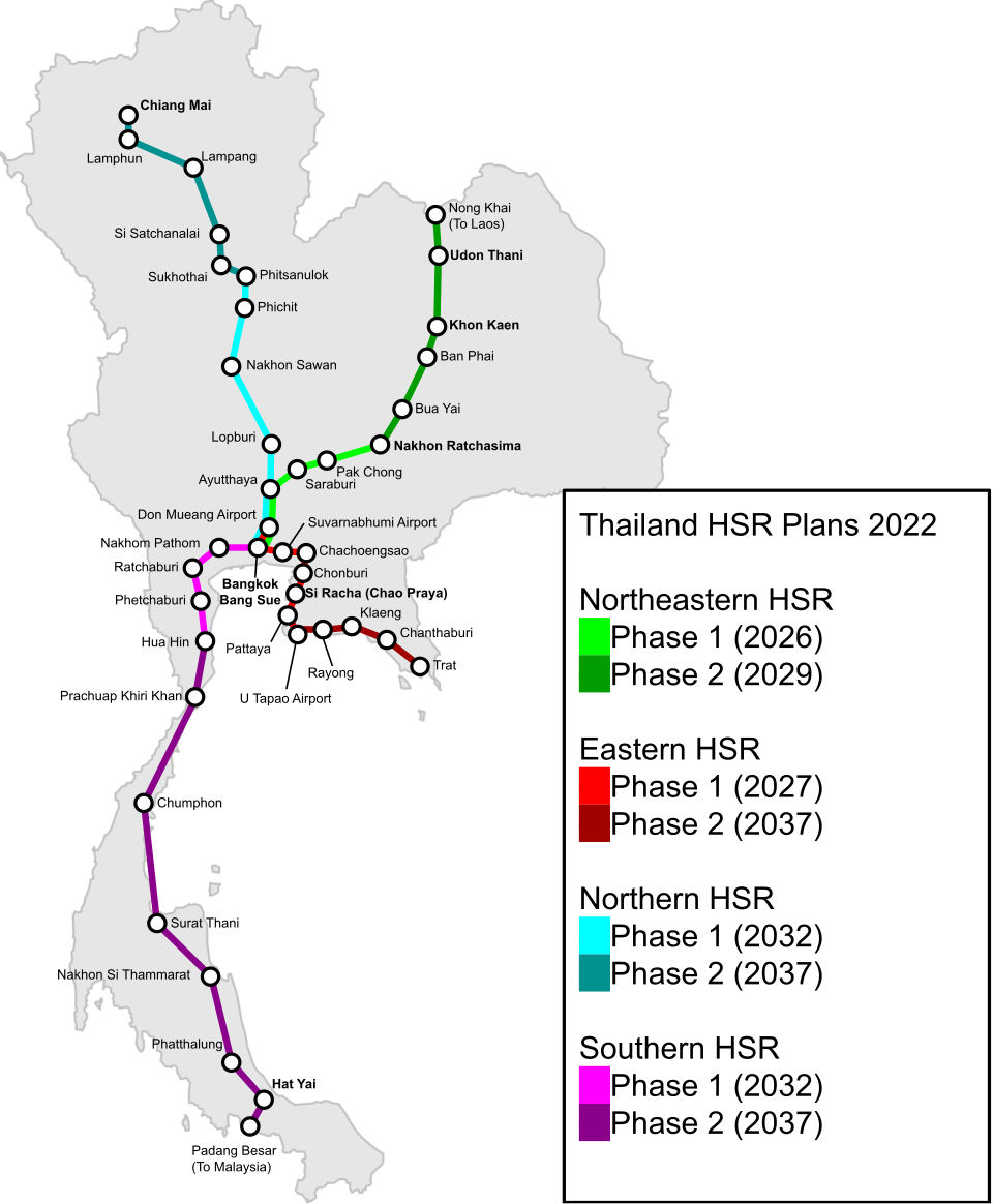 Thailand's New High-Speed Rail Routes 2026: Complete Travel Guide for Tourists