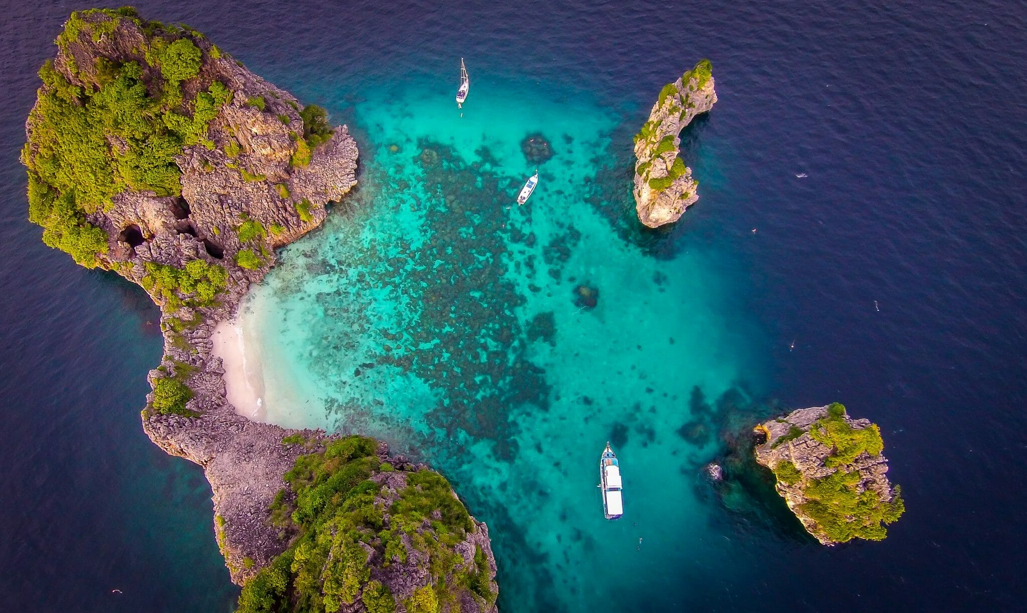 Ko Lanta aerial view