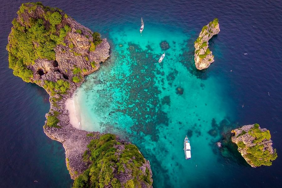 Ko Lanta aerial view