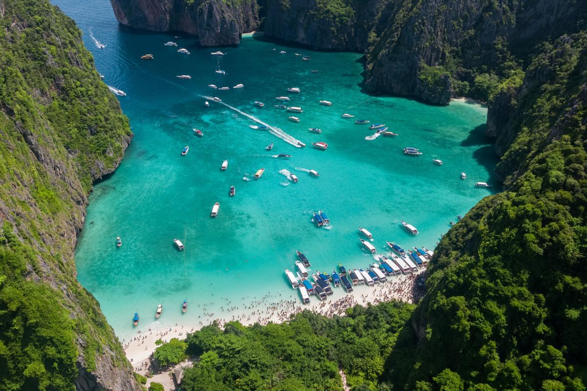 Ko Phi Phi aerial view