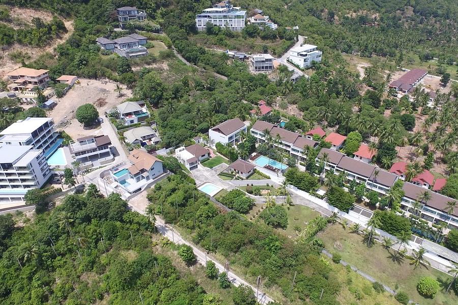 Ko Samui aerial view