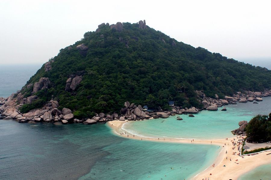 Ko Tao aerial view