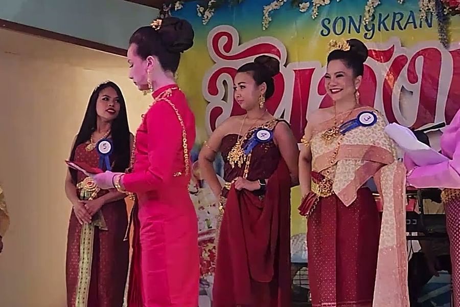 Miss Songkran contest