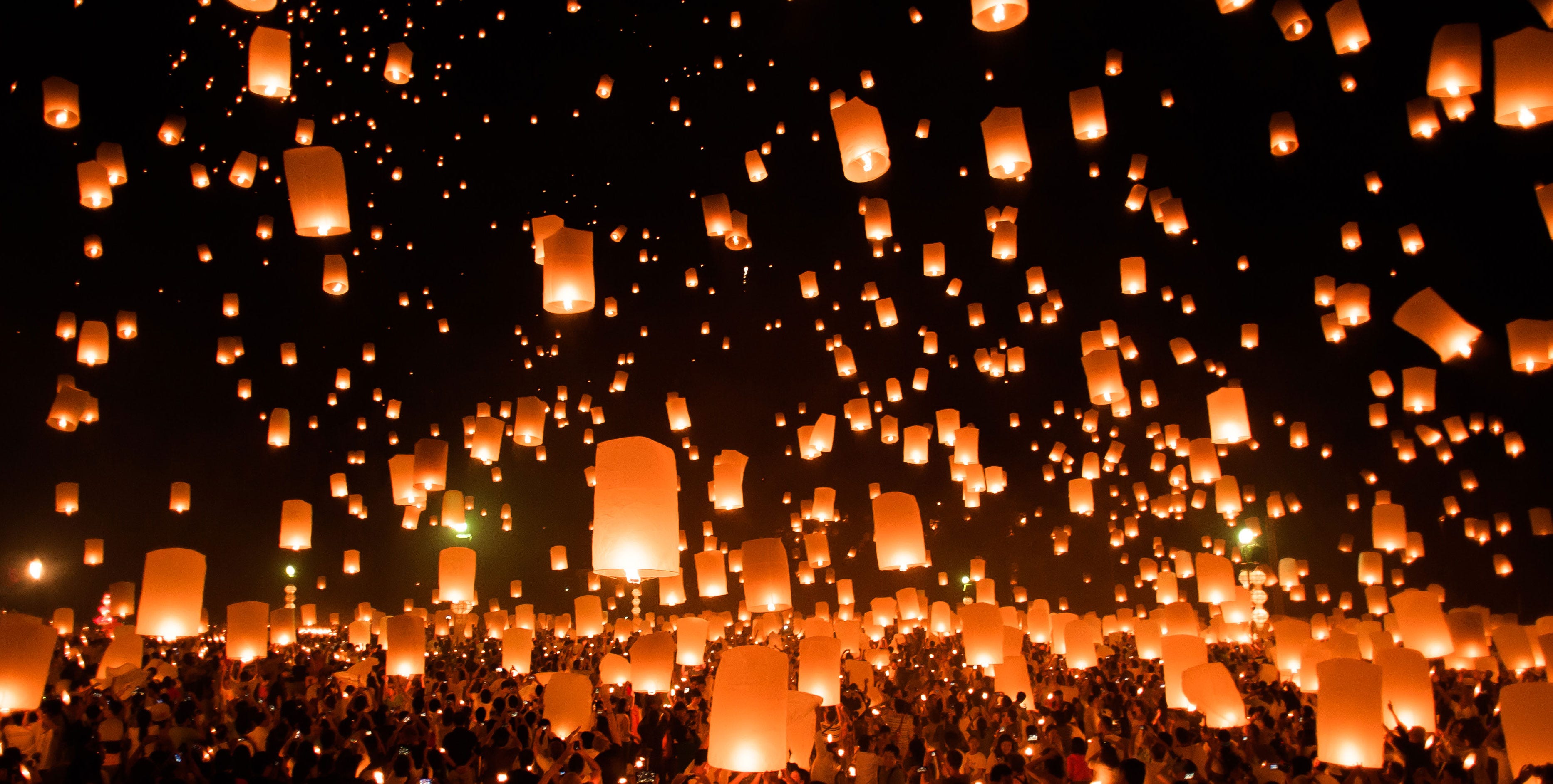 Yi Peng festival photography