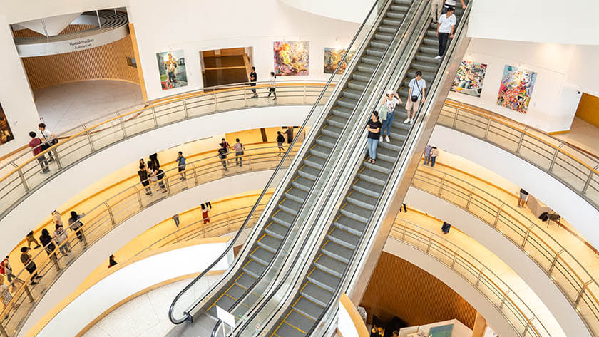 Bangkok Art and Culture Centre interior
