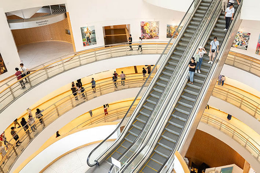 Bangkok Art and Culture Centre interior