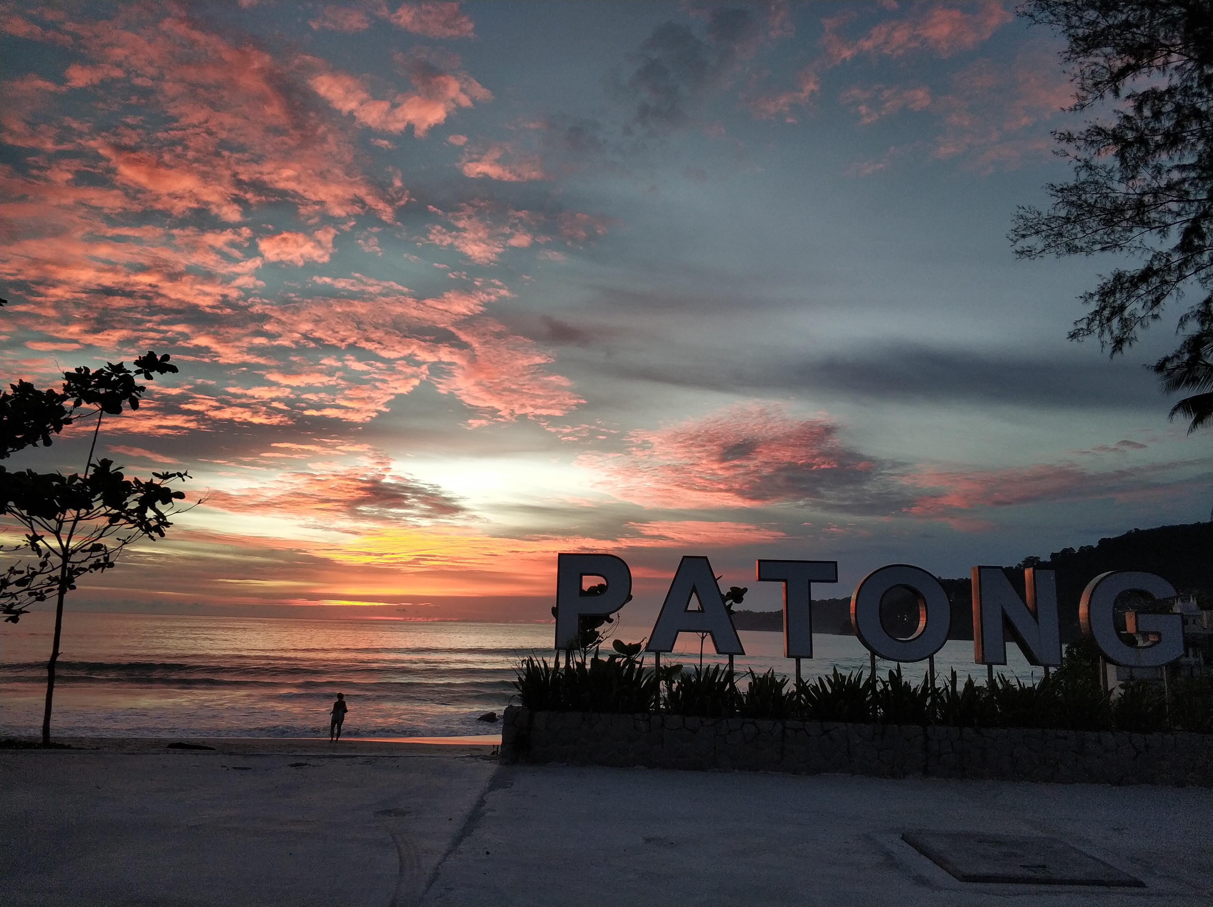 Patong Beach Phuket Sunset