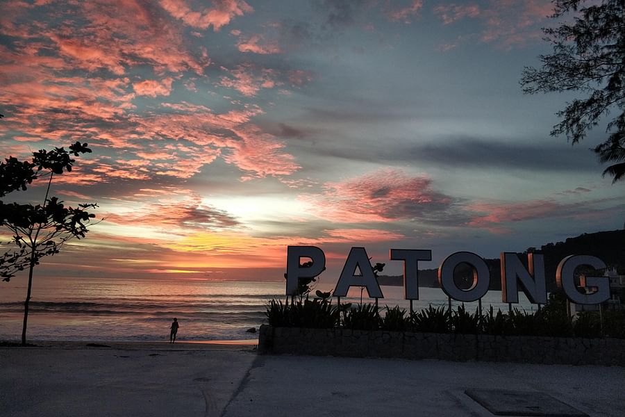 Patong Beach Phuket Sunset