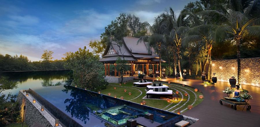 Luxurious private pool villa at Banyan Tree Phuket