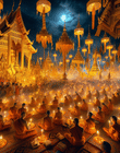 Celestial Celebrations: A Visitor's Guide to Thailand's Temple Festivals and Religious Ceremonies