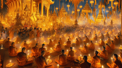 Celestial Celebrations: A Visitor's Guide to Thailand's Temple Festivals and Religious Ceremonies