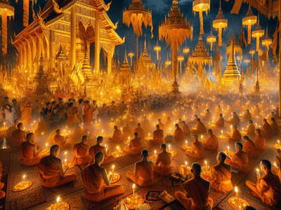 Celestial Celebrations: A Visitor's Guide to Thailand's Temple Festivals and Religious Ceremonies