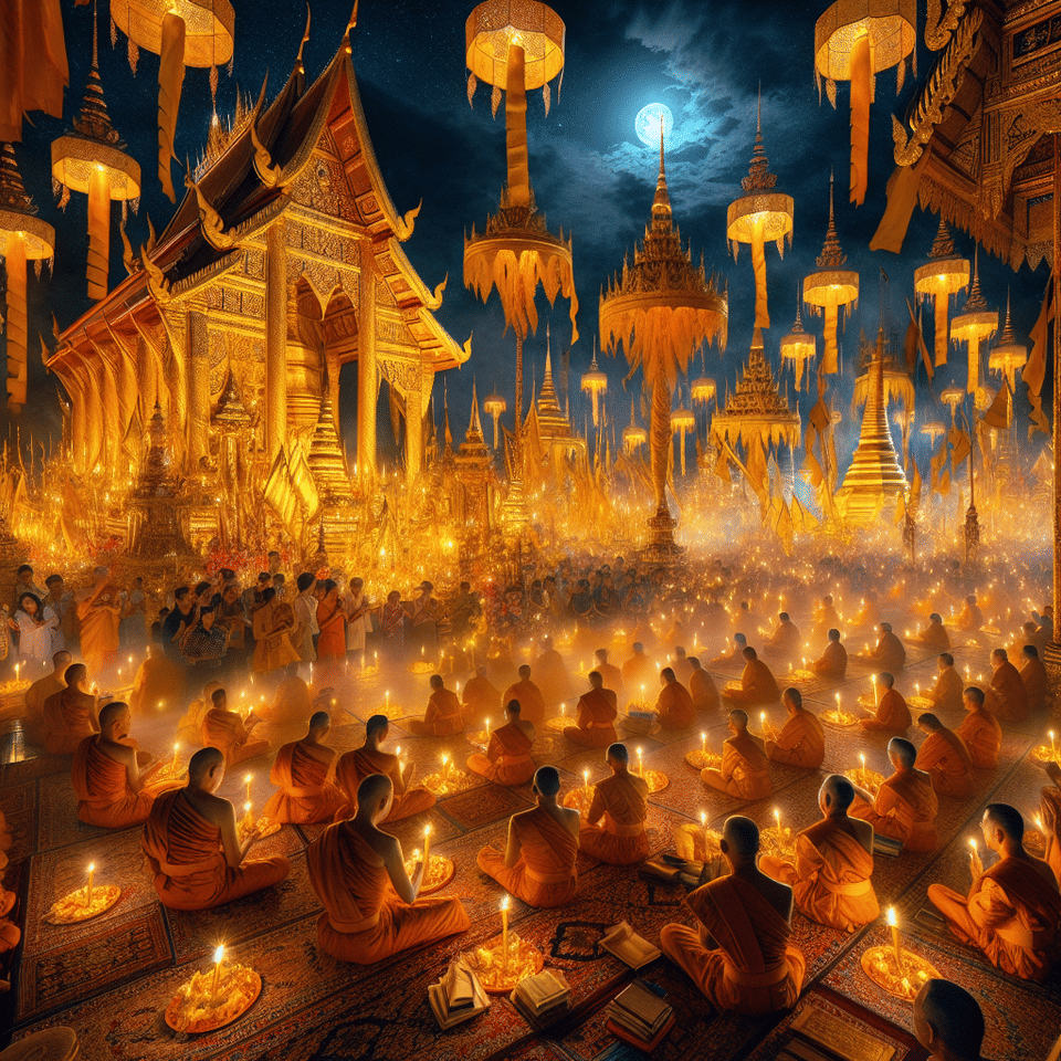 Celestial Celebrations: A Visitor's Guide to Thailand's Temple Festivals and Religious Ceremonies